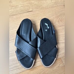 Fabianelli made in italy soft leather sandal 8.5